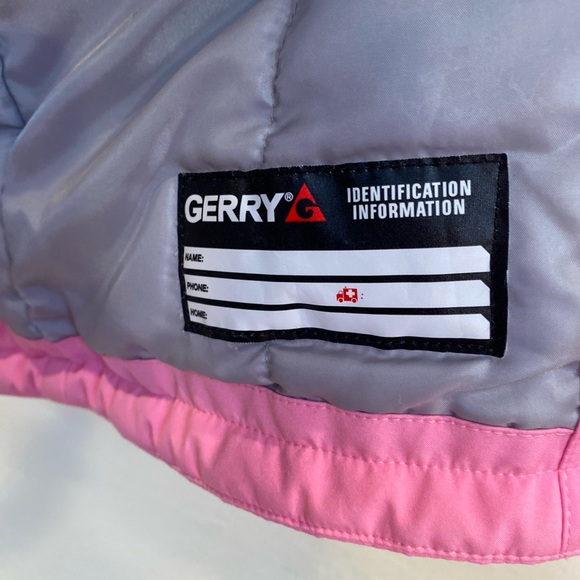 Gerry Girls Ski Jacket Parka Lined Inner Coat Shell Lining Hood Pockets 14/16 - Picture 7 of 7